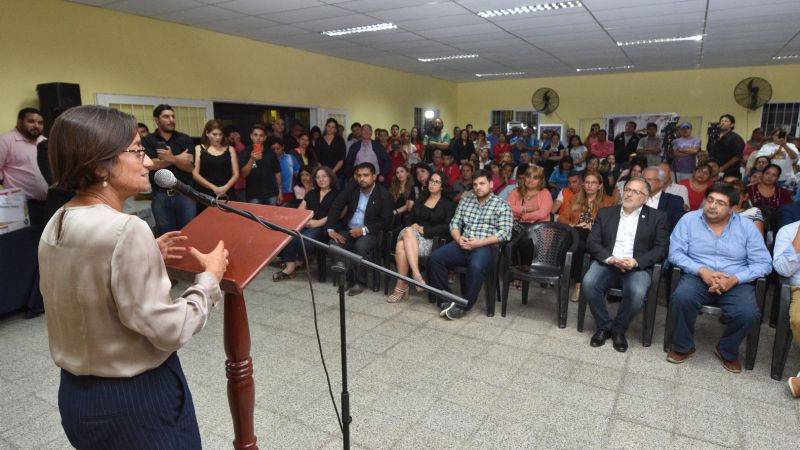 Lucía inauguró la segunda Cocina Comunitaria para emprendedores