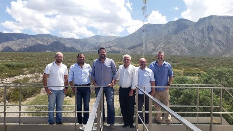 Sánchez se reunió con el grupo Peñaflor de Bodega El Esteco en Chañar Punco