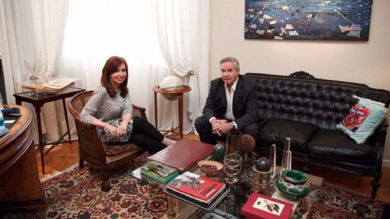 Cristina y Solá se mostraron juntos después de más de 10 años