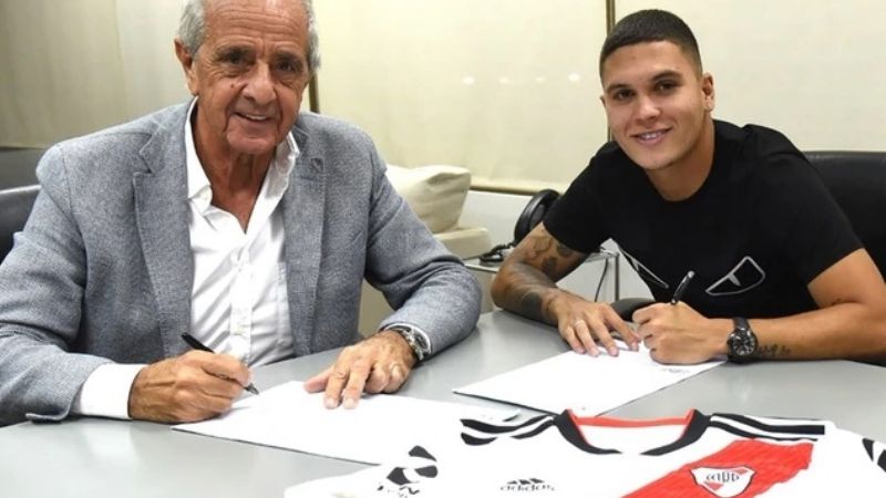 "Juanfer" en River hasta 2.022 con una cláusula de U$S 30 millones