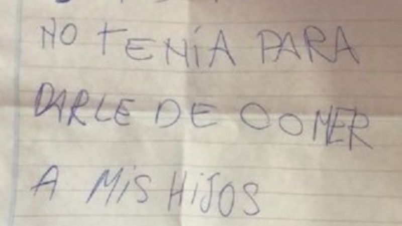 Un ladrón pidió disculpas por robar una billetera