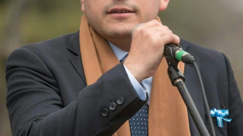 Seco Santamarina se postula para ser reelegido en El Rodeo