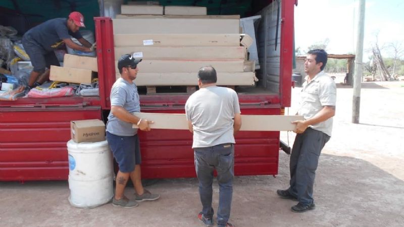 Llegó ayuda social para El Cilo y La Guardia