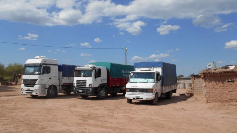 Llegó ayuda social para El Cilo y La Guardia