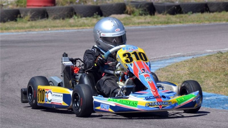 Lisandro Moreyra abre 2019 en el Karting Cordobés