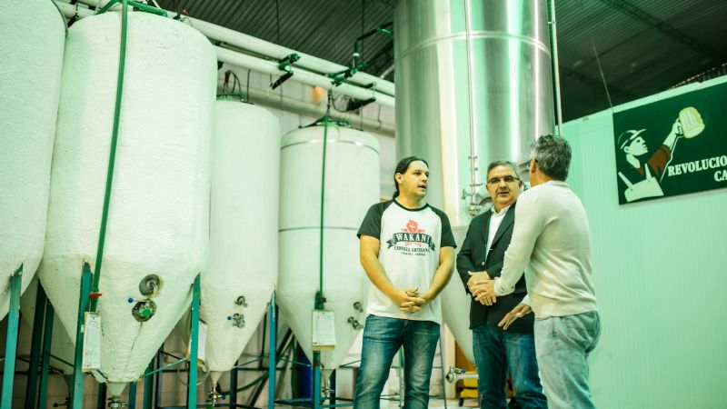 Empresa de cerveza artesanal recibirá un nuevo préstamo de la Caja de Crédito