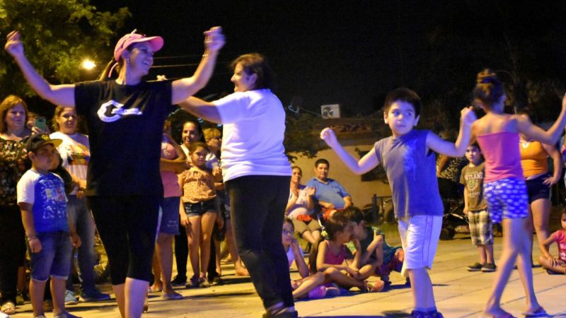 El barrio Parque Norte recibe al 1° Pre Ponchito Canto