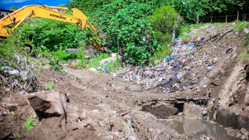 Fuerte llamado a la comunidad para no ensuciar canales y desagües