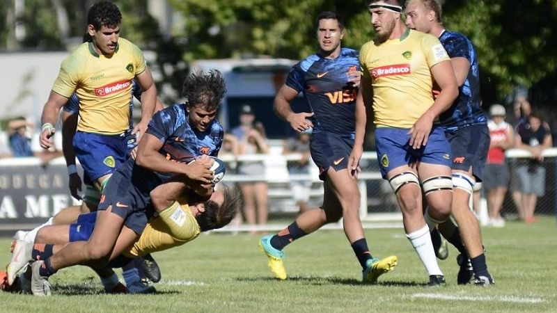 Argentina XV brilló ante Brasil y se destacó Segura