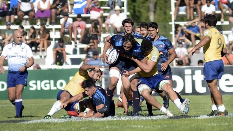 Argentina XV brilló ante Brasil y se destacó Segura
