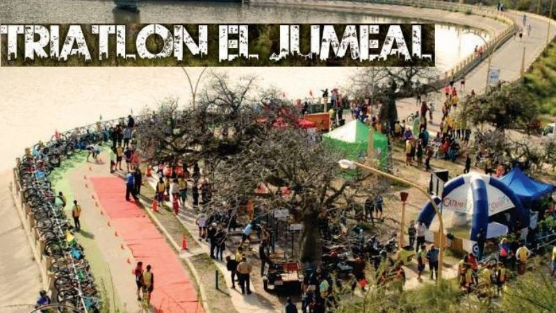 El Jumeal es escenario del Triatlón Argentino