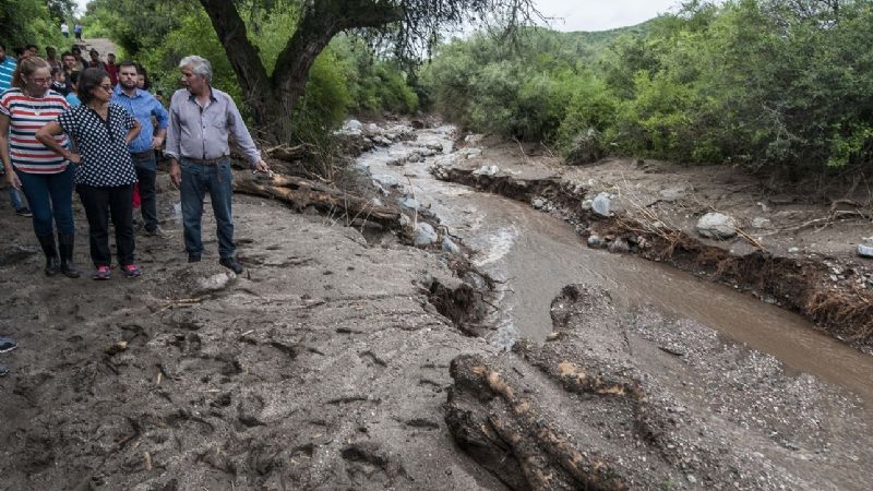 Lucía recorrió el camino a Trampasacha
