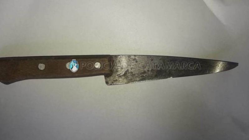 Discutió con su suegro, lo golpeó y quiso acuchillarlo