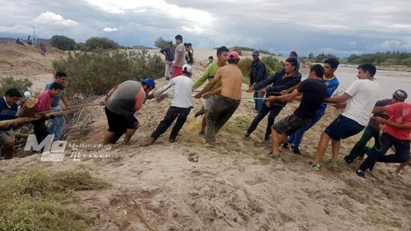 Situación complicada en Fiambalá por las lluvias