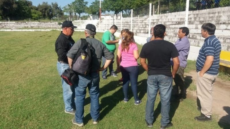 Llegó helicóptero a Chumbicha para evaluar daños