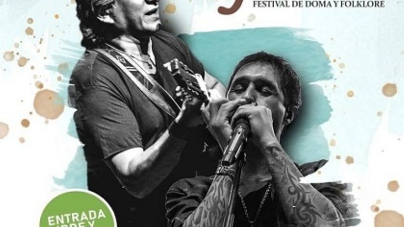 El Rodeo Grande, con doma y folklore en variedad