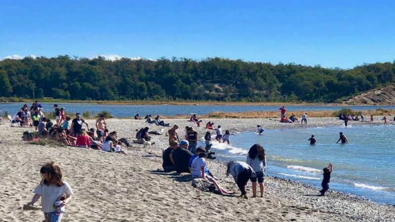 Ola de calor en Tierra del Fuego