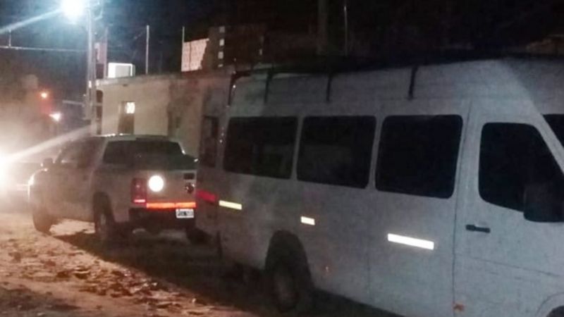 En exitoso operativo en Recreo, desbaratan dos kioskos de venta de drogas