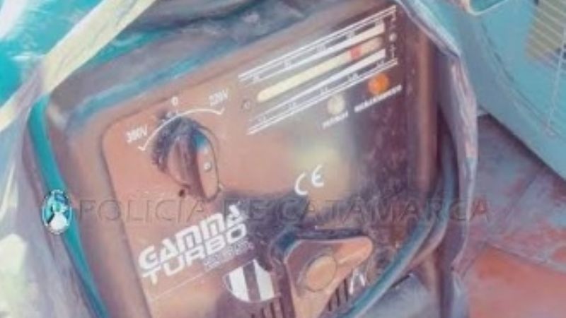 Le robaron la soldadora