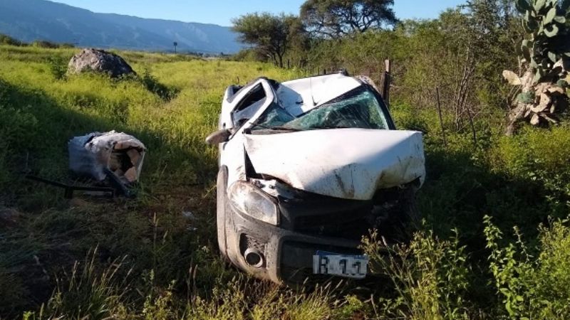 Vuelco en Palo Labrado