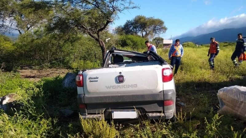 Vuelco en Palo Labrado