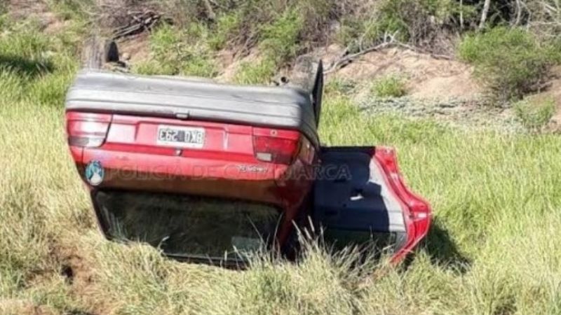 Otro vuelco en las rutas catamarqueñas