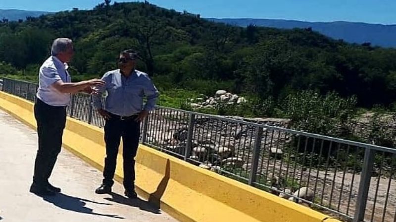 Recorrida por el tramo final de la Quebrada de Moreira, pronto a inaugurar