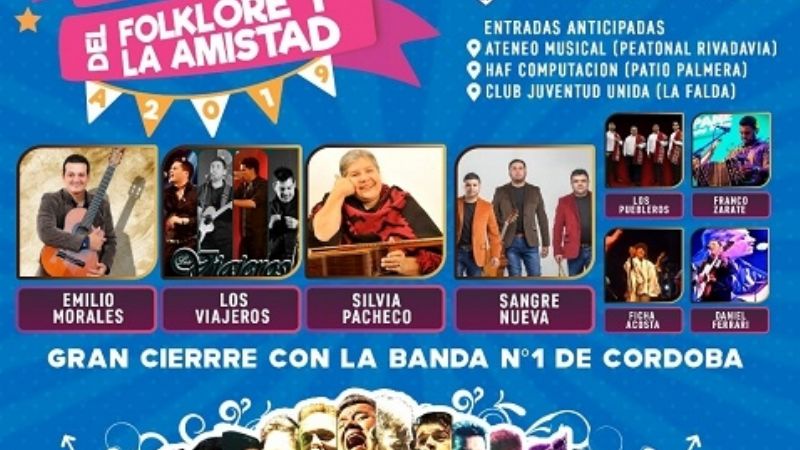 Se viene la X Edición del Festival del Folklore y la Amistad