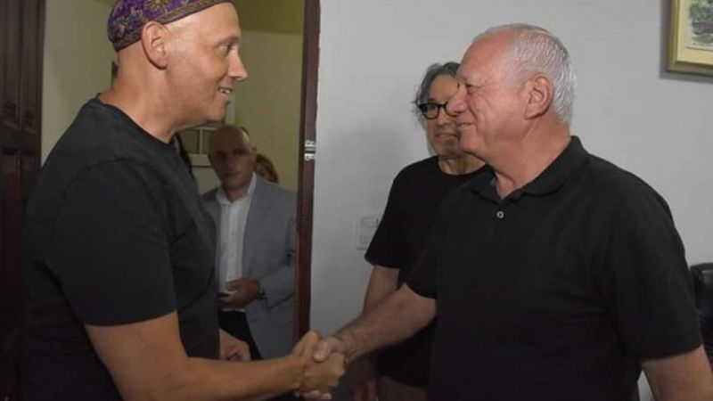 Jalile recibió al secretario Bergman