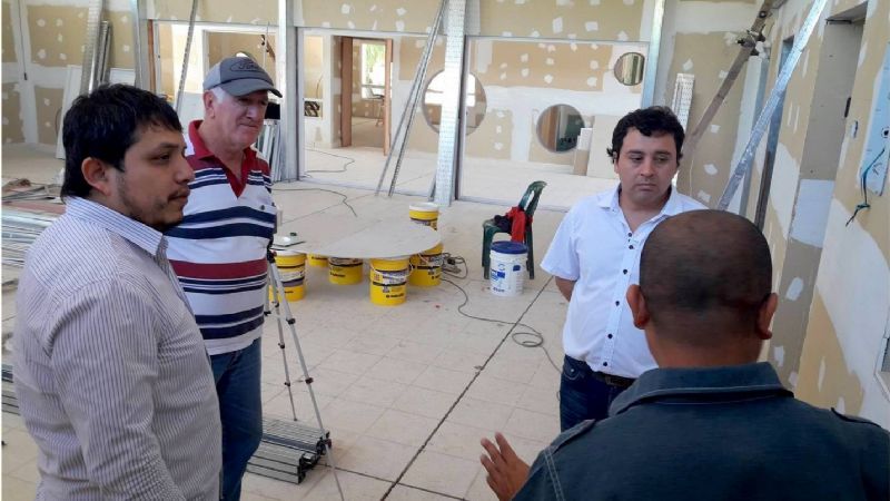 Nóblega inspeccionó edificio escolar