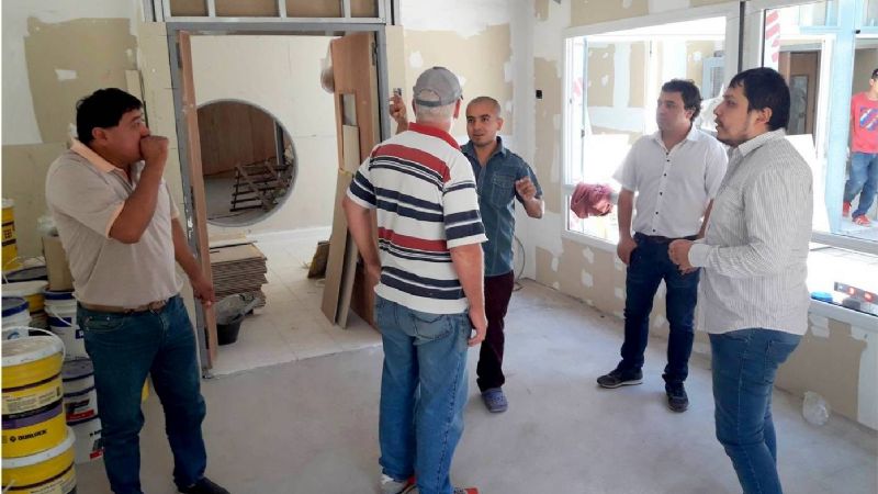 Nóblega inspeccionó edificio escolar