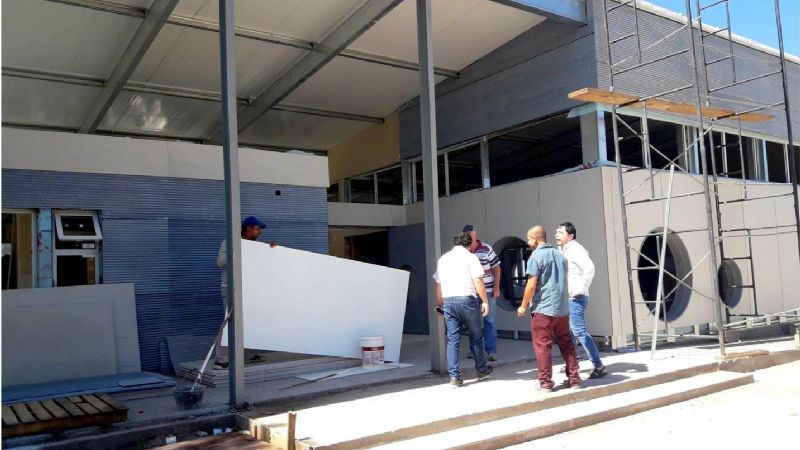 Nóblega inspeccionó edificio escolar