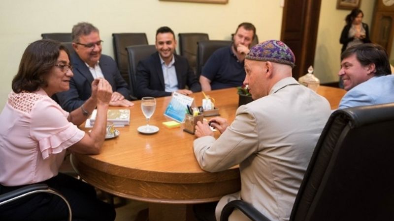 Lucía recibió al Secretario de Ambiente de la Nación