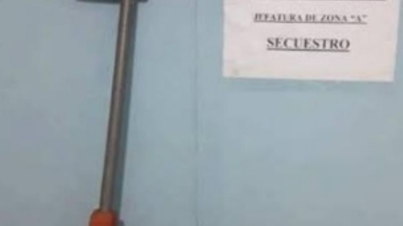 Recuperan una bordeadora