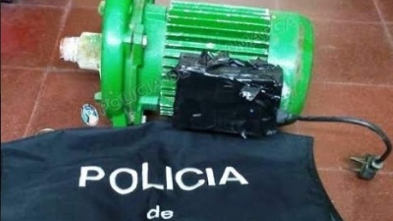 Esclarece el robo de una bomba centrífuga