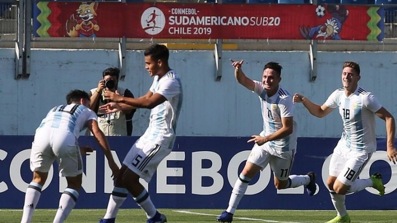 Con un golazo del “Cata” Moreno, Argentina va al Mundial Sub20