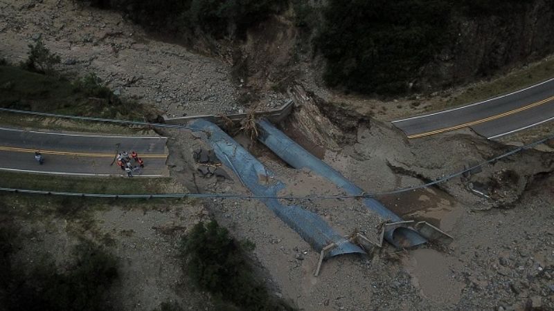 Impresionantes fotos de cómo está La Cébila hoy