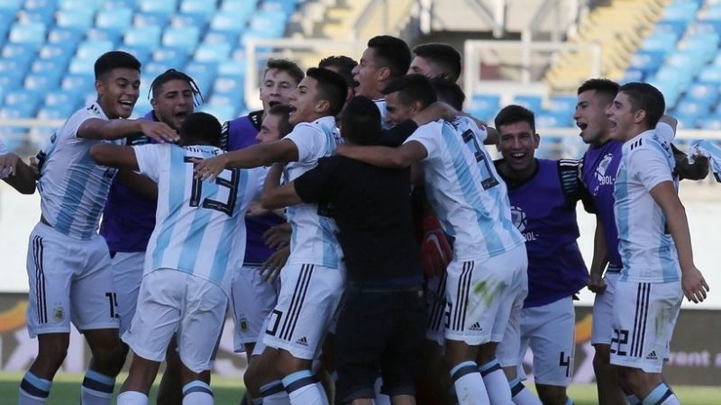 El Sub 20 dedicó la clasificación a Emiliano Sala.