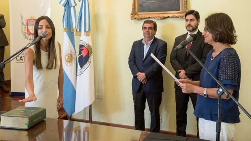 Asumió nueva funcionaria en Hacienda
