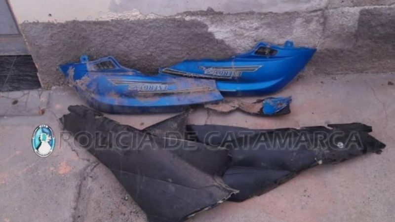 Secuestran motopartes