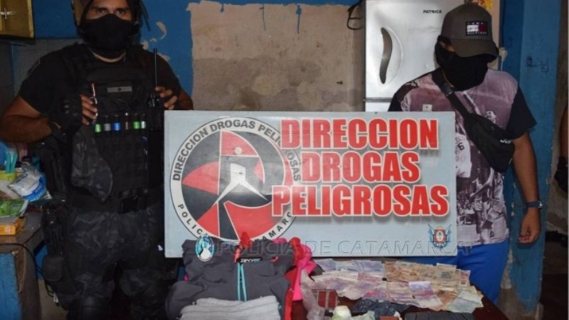 En otro golpe a las drogas, desbaratan kioskos en el norte