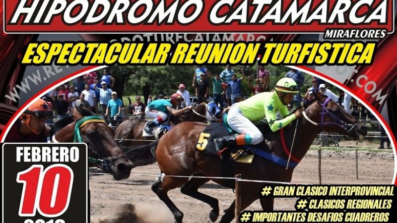 Gran festival cuadrero en hipódromo Catamarca