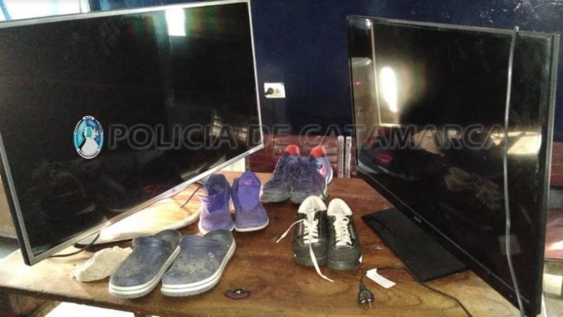 Aprehenden a dos personas y recuperan costoso botín