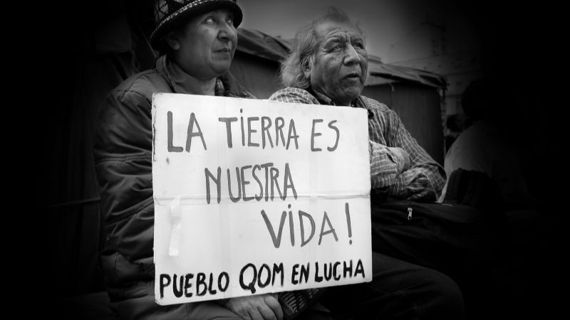 Charla sobre la desposesión de tierras Quom en Chaco