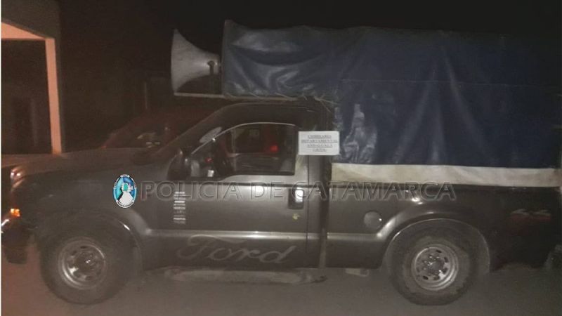 Aprehenden a dos tucumanos por el robo en una finca en Andalgalá