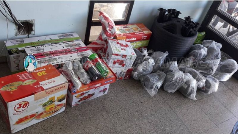 Secuestran mercadería ilegal valuada en 80 mil pesos