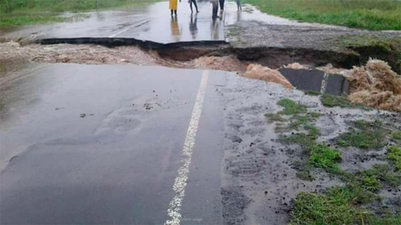 El agua rompió la ruta 38 en La Cocha: hay cuatro pueblos aislados