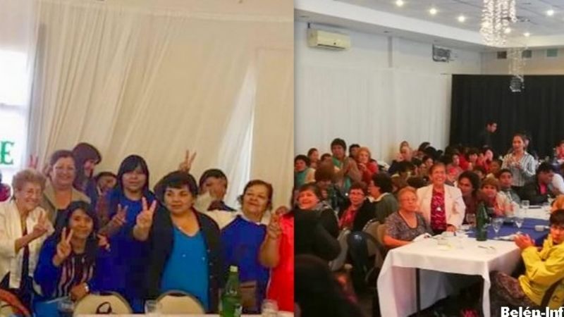 Liga de Mujeres Peronistas se reunieron en Belén