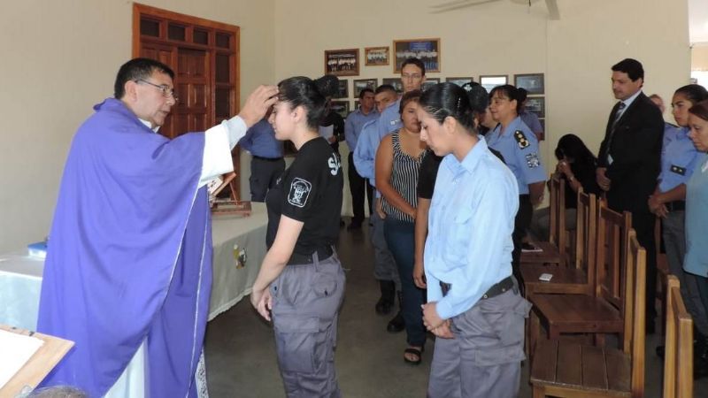 Inicio de la Cuaresma en el Servicio Penitenciario