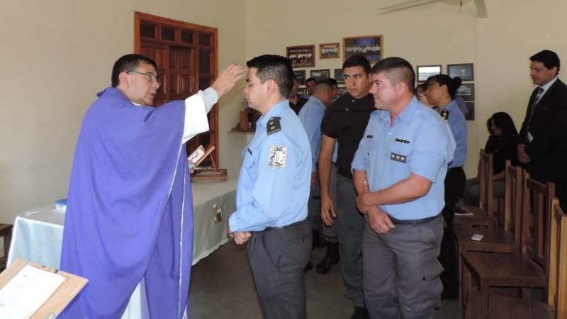 Inicio de la Cuaresma en el Servicio Penitenciario